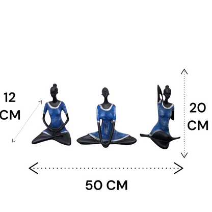 Yoga Girls Set of 3